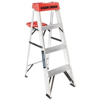 Aluminum Stepladder 250 lbs CarrollConstSupply