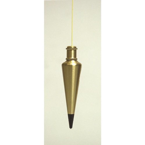 Kraft Tool Sl41 16 Oz Brass Plumb Bob 116 Carrollconstsupply