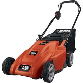 black decker SPCM1936 36v 19 self propelled rechargeable mower with  removable battery